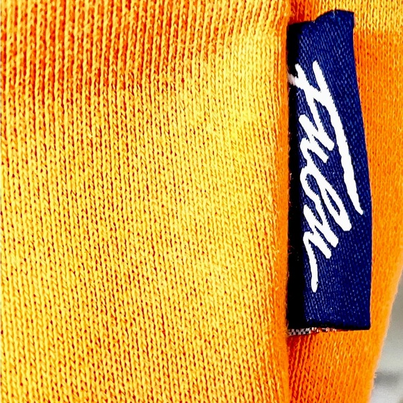 FUBU JEANS 1992 AUTHENTIC ORANGE & BLUE SWEATSHIRT FOR MEN’S & WOMEN’S. - Picture 5 of 8